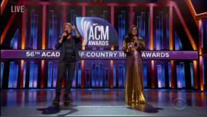 Stage Graphics Design on Academy of Country Music Award 2021